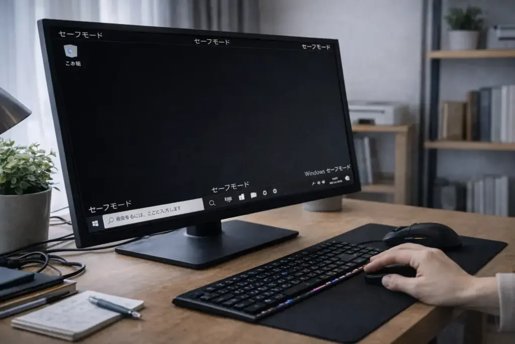 ドライバー更新とセーフモード対策