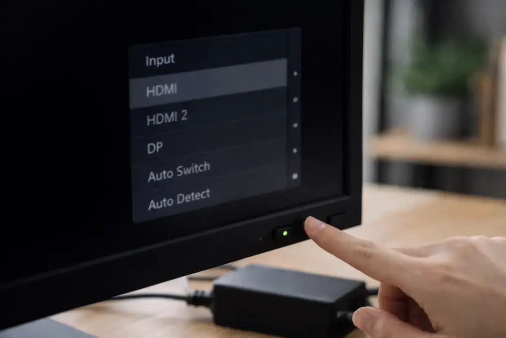 入力切替と自動検出を見直す