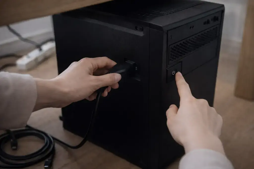 再起動と放電で一時不具合を解消